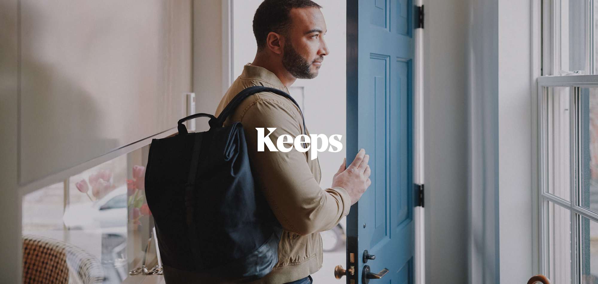 Keeps brand photography with logo, from Erin Horner's portfolio