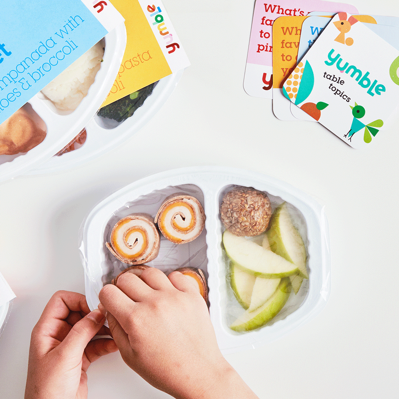 Yumble packaging animation